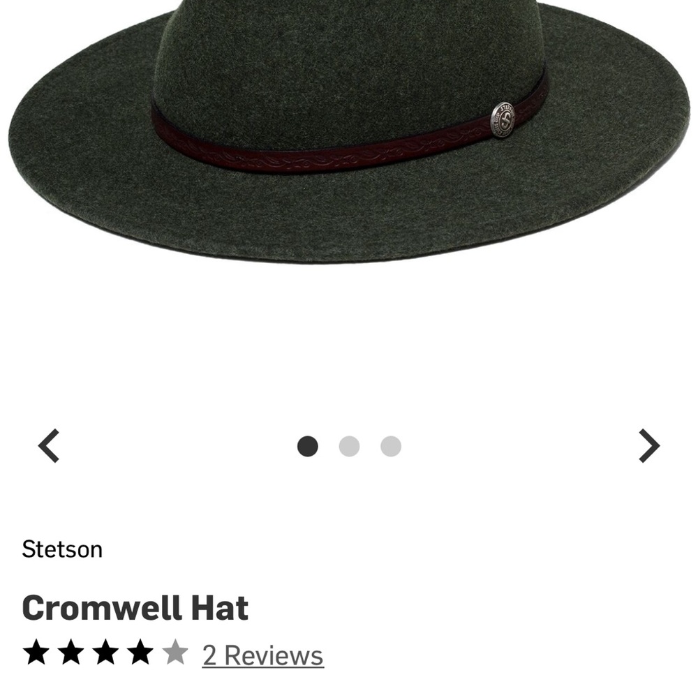 Stetson Dark Green Cromwell Hat